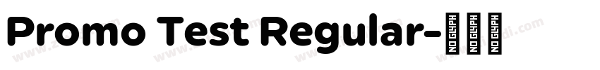 Promo Test Regular字体转换